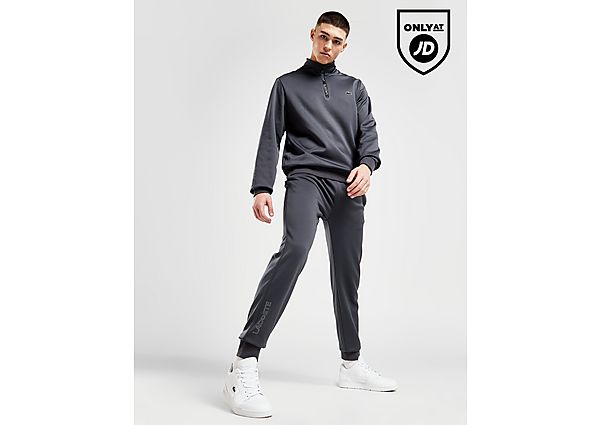 Lacoste Poly Track Pants Grey- Heren