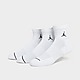 White Jordan 3-Pack Drift Low Quarter Socks