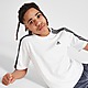 White/Black adidas 3-Stripes T-Shirt Junior