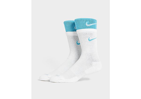 Nike 1-Pack Everyday Plus Cushioned Crew Socks - White