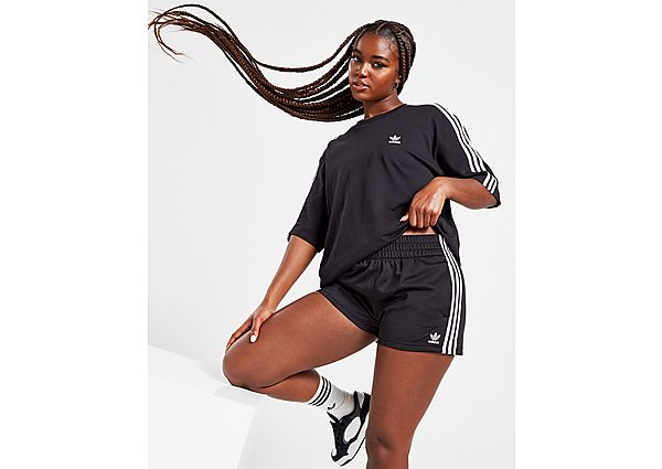 Adidas Originals 3-Stripes Poly Shorts Black- Dames