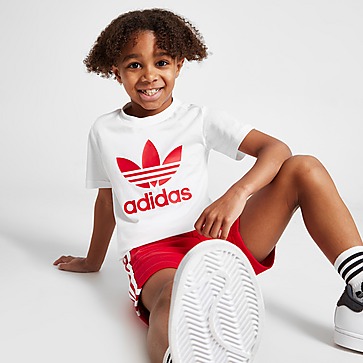 adidas Originals Trefoil T-Shirt/Shorts Set Children