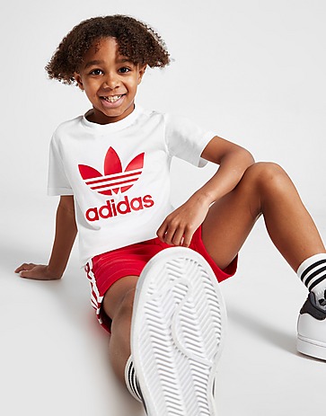 adidas Originals Trefoil T-Shirt/Shorts Set Children