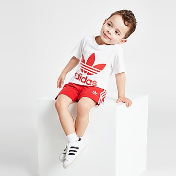 adidas Originals Trefoil T-Shirt/Shorts Set Infant