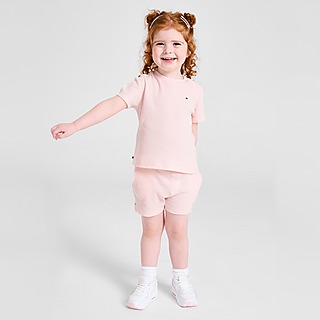 Tommy Hilfiger Girls' Waffle T-Shirt/Shorts Set Infant
