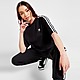 Black adidas Originals 3-Stripes Oversized T-Shirt