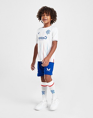 Castore Rangers FC 2023/24 Away Kit Children