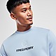Blue Fred Perry Global Stack Crew Sweatshirt