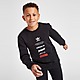 Black adidas Originals Sticker Crew Sweatshirt Junior