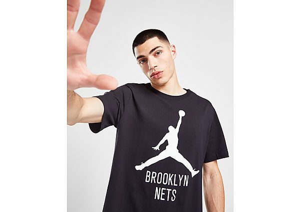 Jordan NBA Brooklyn Nets Essential T-Shirt - Black - Mens