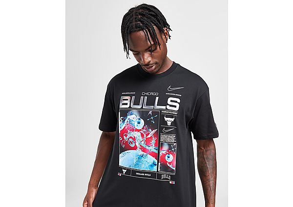 Nike NBA Chicago Bulls Max90 T-Shirt - Black - Mens