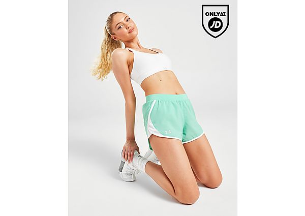 Under Armour Fly-By 2.0 Shorts Green- Dames