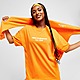 Orange New Balance Logo Short Sleeve Boyfriend T-Shirt