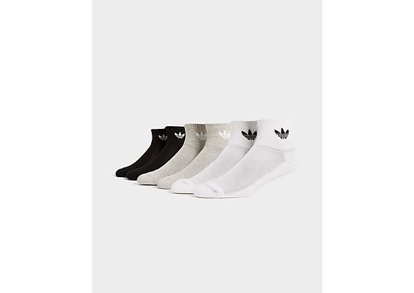 adidas Originals Mid Ankle Socks 6 Pairs - White