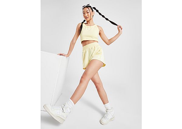 Adidas Originals 3-Stripes Poly Shorts Almost Yellow- Dames