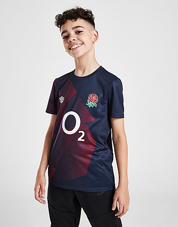 Umbro England RFU Warm Up Shirt Junior