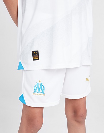 Puma Olympique Marseille 2023/24 Home Shorts Junior