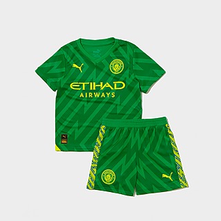 Puma Manchester City FC 2023/24 GK Home Kit Children