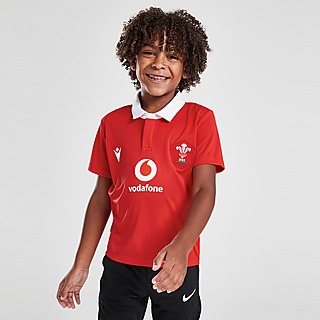 Macron Wales Rugby Union 2023/24 Home Shirt Children