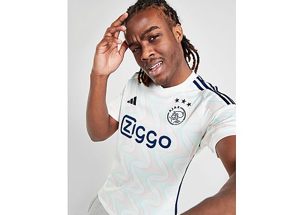 adidas Ajax 2023/24 Bortatröja Herr, Core White