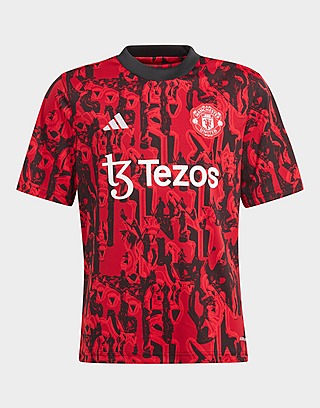 adidas Manchester United FC Pre Match Shirt Junior
