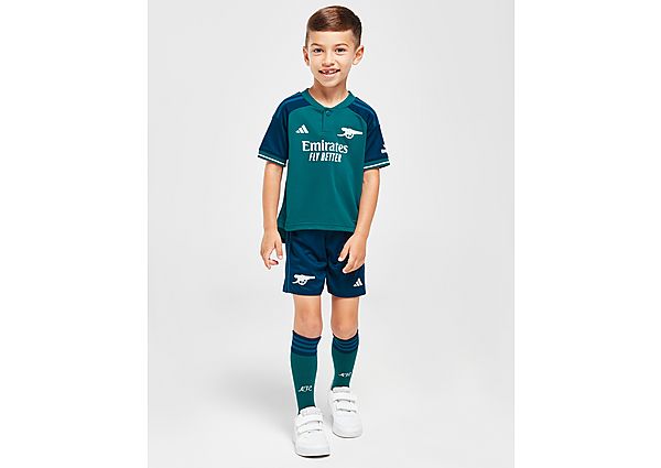 adidas Arsenal FC 2023/24 Third Kit Children, Green