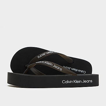 Calvin Klein Jeans Flatform Beach Sandals Women's