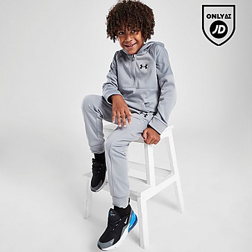 Under Armour Emboss Overhead Tracksuit Children