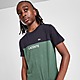 Green/Blue Lacoste Colour Block T-Shirt Junior