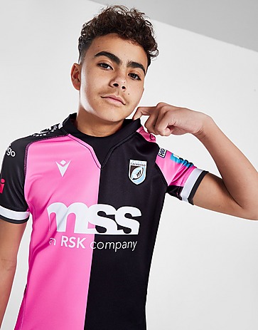 Macron Cardiff Blues Rugby 2023/24 Away Shirt Junior