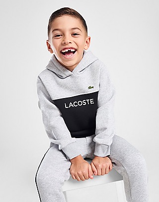 Lacoste Colour Block Overhead Hoodie Children