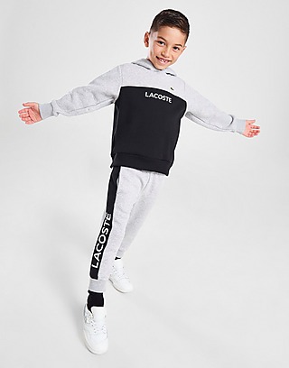 Lacoste Fleece Panel Joggers Children