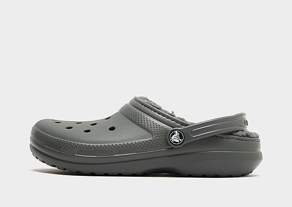 crocs classic clog lined junior, grey