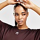 Brown adidas Originals Trefoil Essentials T-Shirt