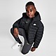 Black/Black/White Nike Synthetic Padded Jacket Junior