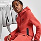Red/Grey/Black/Black Nike Tech Fleece Full Zip Hoodie Junior