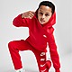 Red/White/Red Nike Club Fleece Overhead Hoodie Junior