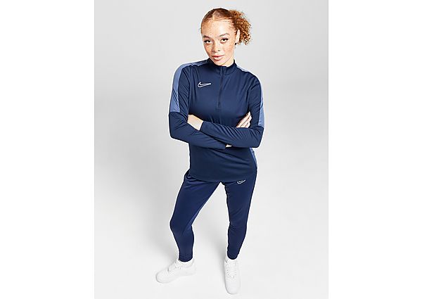 Nike Dri-FIT Academy Voetbaltrainingstop voor dames Obsidian Diffused Blue White- Dames
