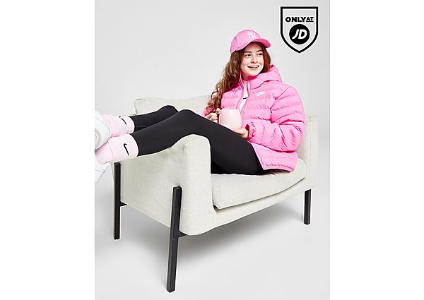 Nike Sportswear Lightweight Synthetic Fill ruimvallend kinderjack met capuchon Playful Pink Playful Pink White