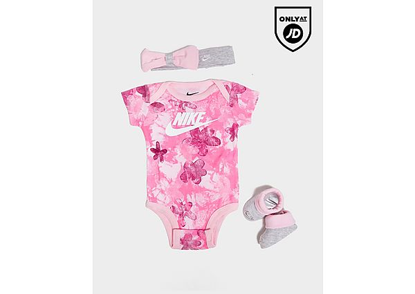 Nike 3 Piece Sci-Dye Bootie Set Infant Pink