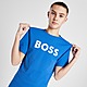 Blue/Blue BOSS Large Logo T-Shirt Junior