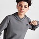 Grey adidas Originals Trefoil Essential Overhead Hoodie Junior