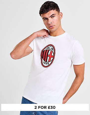 Official Team AC Milan Crest T-Shirt
