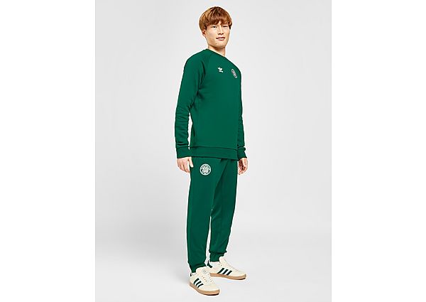 Adidas Originals Celtic Og Track Pants, Collegiate Green / Cream White