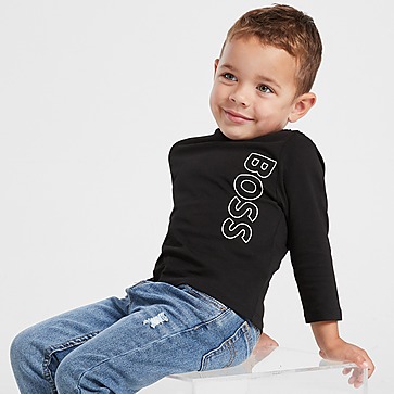 BOSS Large Logo Long Sleeve T-Shirt Infant