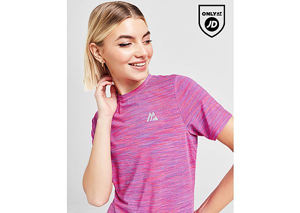 MONTIREX Trail Short Sleeve T-Shirt Pink- Dames