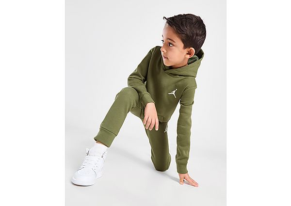 Jordan Essential Fleece Tracksuit Children Green