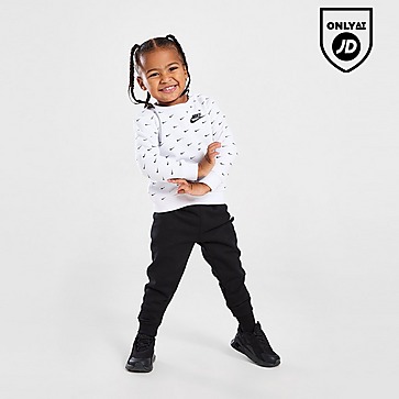 Nike All Over Print Crew Tracksuit Infant