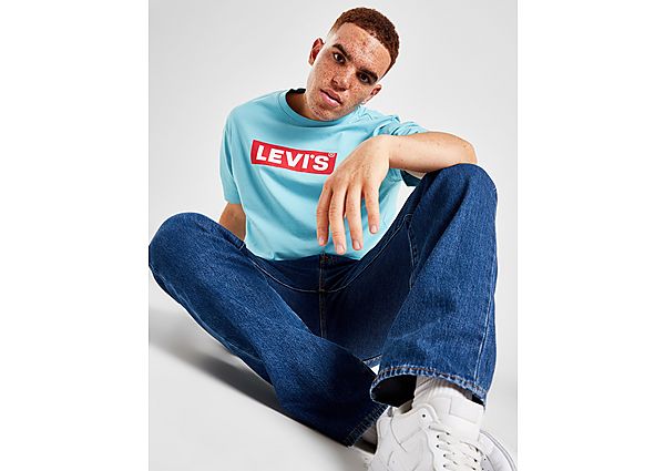 levi's boxtab t-shirt - herren, blue