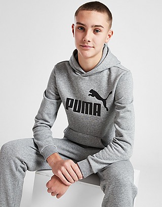 Puma Core Logo Overhead Hoodie Junior